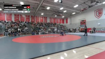 165 lbs Cons. Round 4 - Lance Eisenman, West Grand vs Dominick Martinez, Fort Lupton