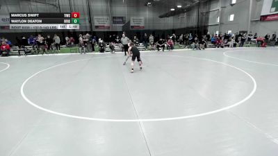 137.9-143 lbs Champ. Round 1 - Marcus Swift, Team Idaho Wrestling Club vs Waylon Deaton, River Falls High School Wrestling
