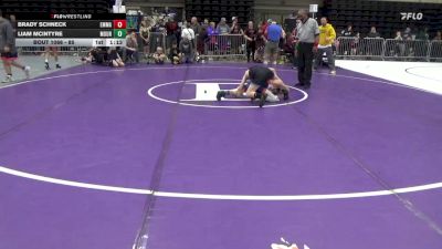 85 lbs Consi Of 8 #1 - Brady Schneck, Emmaus vs Liam McIntyre, Mount Laurel Twp