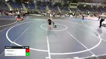 78 lbs Rr Rnd 3 - Joshua Marquez, Mile High WC vs Brooks Phillips, Sheridan WC