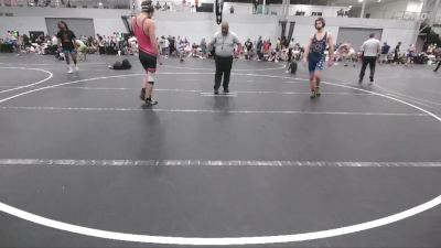 150 lbs Finals (8 Team) - Trent Croll, Grit Mat Club Red vs Hunter Edge, Frost Gang