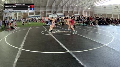 150 lbs Cons. Round 2 - Finneas Case, Idaho vs Ry Talbot, Nevada