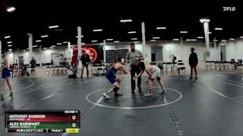 115-120 lbs Round 4 - Anthony Saindon, Unattached vs Alex Barnhart, Virginia Patriots