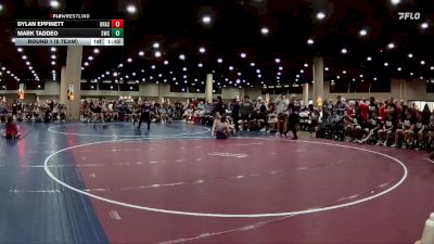 138 lbs Round 1 (6 Team) - Mark Taddeo, Spartan WC vs Dylan Eppinett, BRAWL Silver