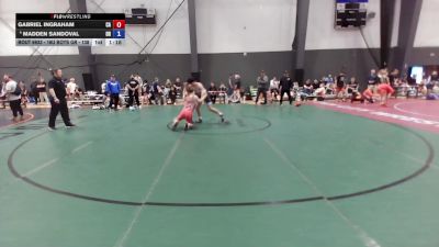 16U Boys GR - 138 lbs Cons. Round 5 - Gabriel Ingraham, CA vs Madden Sandoval, OR