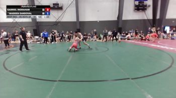 16U Boys GR - 138 lbs Cons. Round 5 - Gabriel Ingraham, CA vs Madden Sandoval, OR