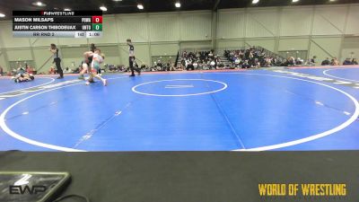 135 lbs Rr Rnd 2 - Mason Milsaps, POWA 14U vs Justin Carson Thibodeuax, Untouchables 14U Black
