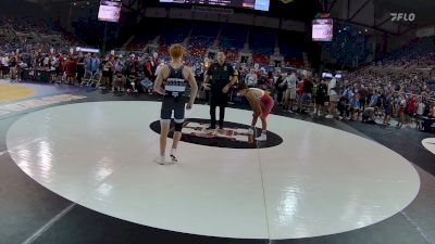 126 lbs Rnd Of 128 - Theodore Flores, IL vs Dax Christensen, UT