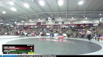 157 lbs Cons. Round 2 - Josh Laubach, McKendree vs Cody Wienen, Minnesota State Moorhead