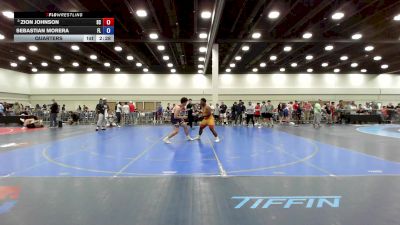215 lbs Quarters - Zion Johnson, SC vs Sebastian Morera, FL
