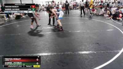 165 lbs Round 3 (4 Team) - Gabriel Jacobus, Storm Wrestling Center A vs Triston Mobley, Cartel