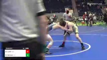 120 lbs Consi Of 4 - Bryce Luna, TBaum vs Brennen Cernus, Wyoming Seminary