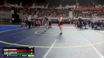 D1-150 lbs Cons. Round 3 - Gabe Corrales, Desert Ridge vs David Rodgers, Liberty