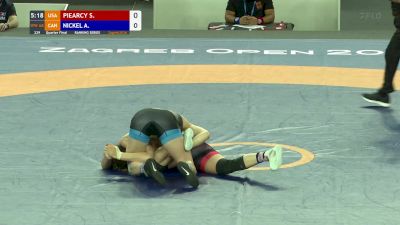 68 kg Quarterfinal - Solin Piearcy, USA vs Aleah Nickel, CAN