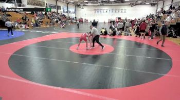 141 lbs Cons. Round 3 - Caden Polson, Wabash vs Lukas Selph, Indiana Tech