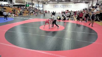 141 lbs Cons. Round 3 - Caden Polson, Wabash vs Lukas Selph, Indiana Tech