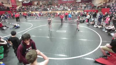 110-115 lbs Champ. Round 2 - Mackenzie Dolan, Team Real Life Wrestling vs Mariah Prescott, Declo Stingers