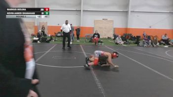72 lbs Round 3 - Kevin-James Shanahan, Ohio Heros vs Markus Molina, Eastwood Eagle Wrestling Club
