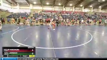 65 lbs Semifinal - Kylan Nakamura, Hawaii vs Tate Lawrence, Oregon