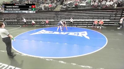 6A 190 lbs Cons. Round 3 - Sasha Searle, Herriman vs Myrtie Faletau, Skyridge