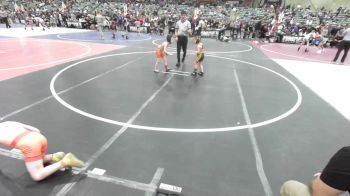 52 lbs Consi Of 8 #1 - Wyatt Johnson, Fallon Outlaws WC vs Carter Ramos, Argonaut Jr Mustangs