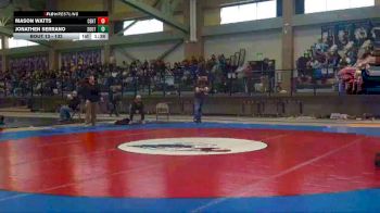 132 lbs Champ. Round 1 - Jonathen Serrano, South vs Mason Watts, Central