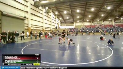 66 lbs Champ. Round 2 - Tytan Clark, Morgan Wrestling Club vs Taylor Horrocks, Uintah Wrestling