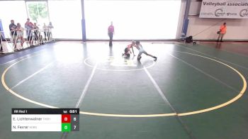 70 lbs Rr Rnd 1 - Evan Lichtenwalner, The Hunt Wrestling Club Black vs Noah Ferrer, Iron Horse Wrestling Club