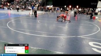 157 lbs Cons. Round 3 - Gino Camarca, Benedictine College vs Richard Palomar, Colorado State University - Pueblo