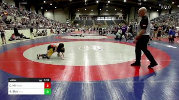 45 lbs Quarterfinal - Colton Hill, Teknique Wrestling vs Beau Blair, Villa Rica Wrestling