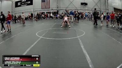 64 lbs Semis (4 Team) - Cruz Astorino, Revival Uprising Black vs Logan Vallalla, Mat Assassins Black