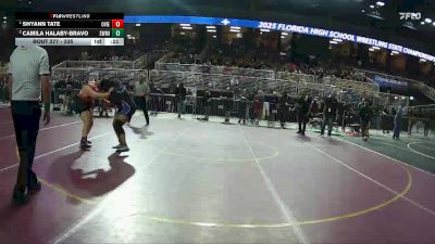 235 lbs Cons. Round 2 - Camila Halaby-Bravo, Southwest Miami vs Shyann Tate, Oviedo