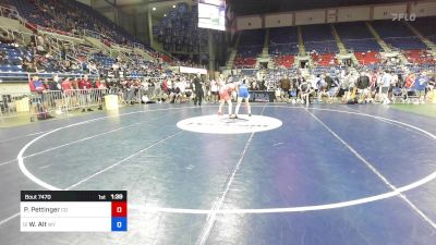 150 lbs Cons 32 #2 - Paxton Pettinger, CO vs William Alt, WY