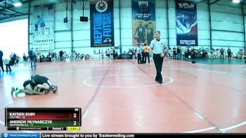 88 lbs Rd# 3 12:00pm Friday - Kayden Khim, Cali Red vs Andrew Mlynarczyk, Westshore D.S.