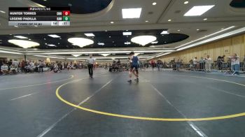 120 lbs Consi Of 32 #2 - Hunter Torres, Christopher Columbus HS vs Legend Padilla, Kahiau Wr Ac