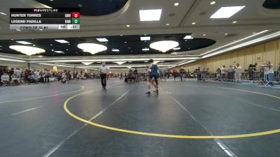 120 lbs Consi Of 32 #2 - Hunter Torres, Christopher Columbus HS vs Legend Padilla, Kahiau Wr Ac