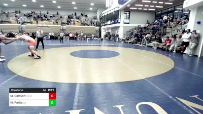 184 lbs Consi Of 4 - Michael Bartush, Bucknell vs Marcus Petite, University At Buffalo