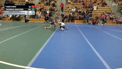 75 lbs Cons. Round 4 - Kane Kurtz, Immortal Athletics WC vs Maverick Masching, Westfield Razorbacks Wrestling