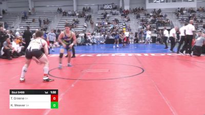 152 lbs Semifinal - Tristin Greene, OH vs Konlin Weaver, GA