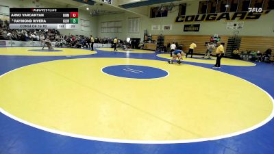 141 lbs Consi Of 16 #2 - Arno Vardanyan, Birmingham vs Raymond Rivera, Clovis