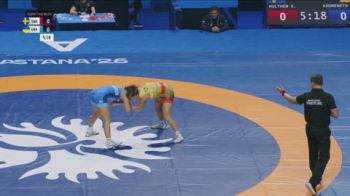 57 kg 1/8 Final - Evelina Cecilia Linnea Hulthen, Sweden vs Oleksandra Khomenets, Ukraine