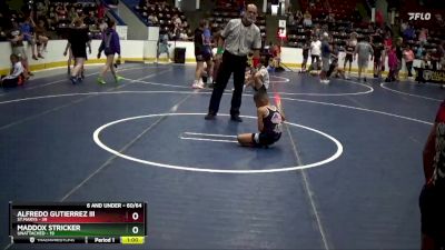 60/64 Quarterfinal - Maddox Stricker, Unattached vs Alfredo Gutierrez Iii, St.marys