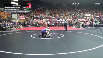 150 lbs Champ. Round 1 - Brennen Westervelt, Coffeyville-Field Kindley Hs vs Matthew Wheeler, Scott Community Hs