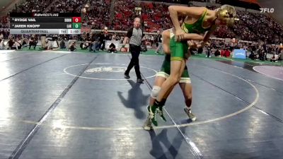 5A 126 lbs Quarterfinal - Rydge Vail, Bonneville vs Jaren Knopp, Lakeland