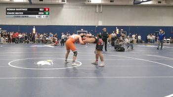 184 lbs Consolation - Roman Martinez, Wesleyan (CT) vs Chase Mayes, Coast Guard