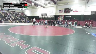 235 lbs Cons. Semi - Aaliyah Brown, Bellflower vs Naamah Armstrong, Liberty (Winchester)