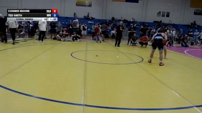 132 lbs Cons. Semis - Conner Moore, Team Real Life Wrestling vs Ted Smith, Madison Wrestling Club