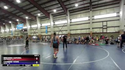 150 lbs Round 1 (10 Team) - Breanna Samora, New Mexico vs Cambree Howe, Idaho