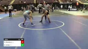 102 lbs Quarterfinal - Eric Stansbury, Del Norte vs Elijah Cortez, Gilroy Hawks