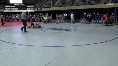 145 lbs Consi Of 8 #2 - Damon Bush, Lowville vs Kowen Proctor, Berkeley Springs